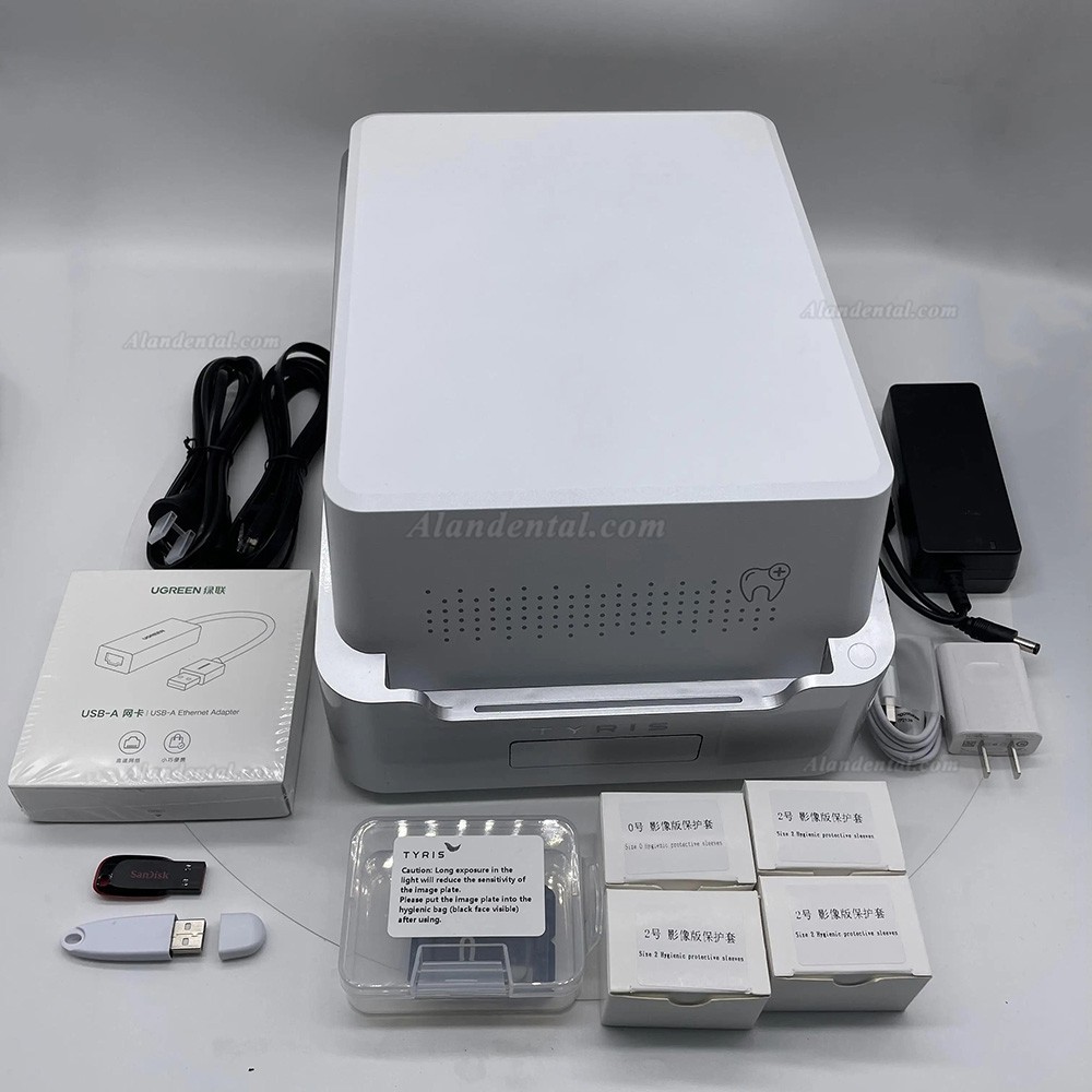 TYRIS TR310 Dental Phosphor Plate Scanner with PAD and Image Plate